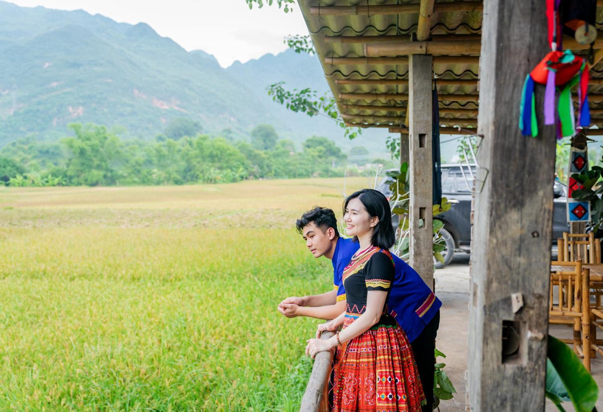 Mai Chau Moment Spa & Resort Eksteriør billede