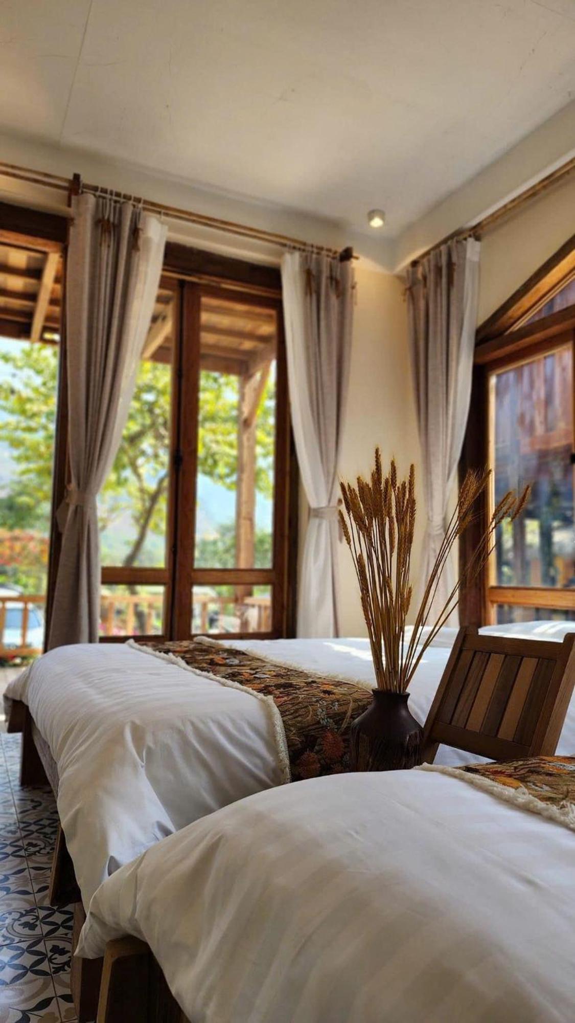 Mai Chau Moment Spa & Resort Eksteriør billede