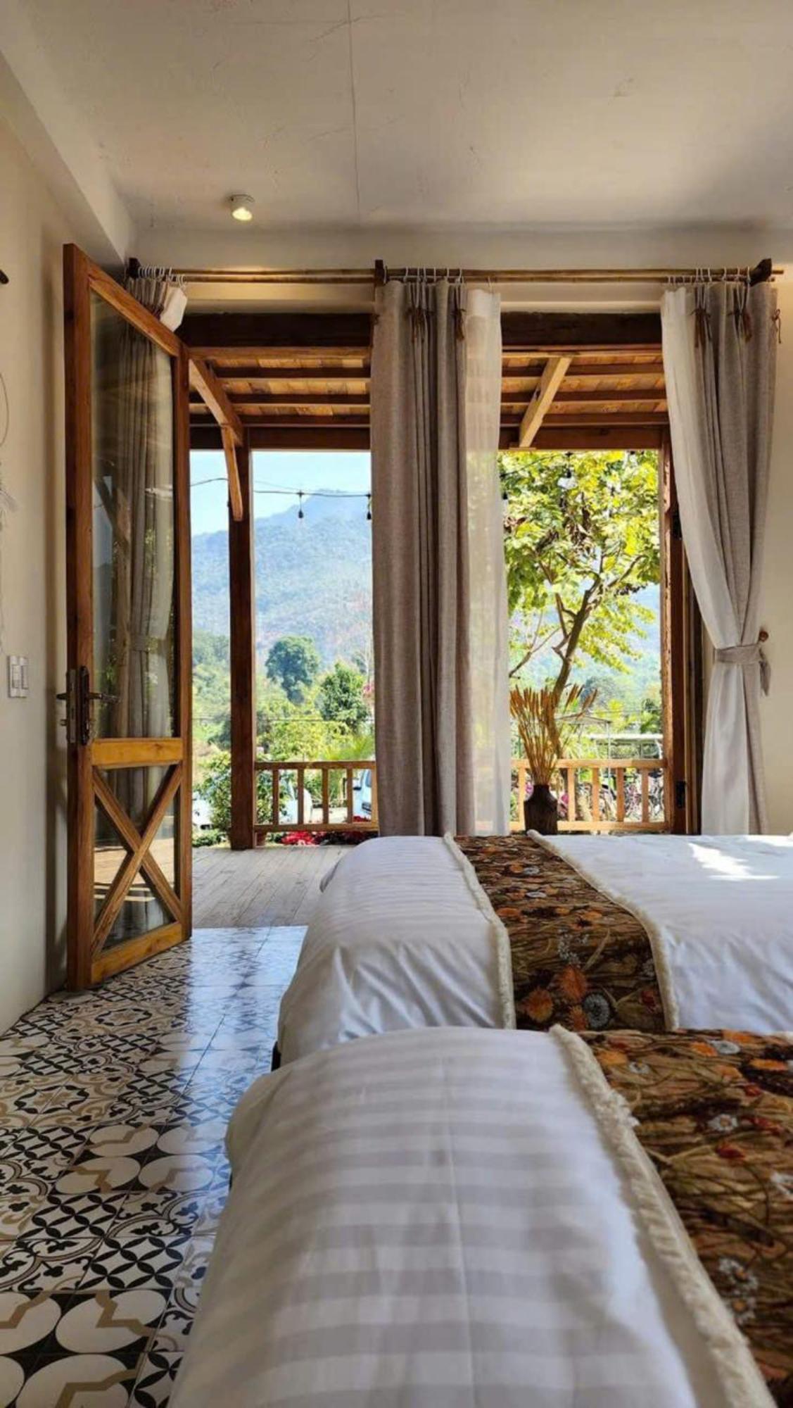 Mai Chau Moment Spa & Resort Eksteriør billede