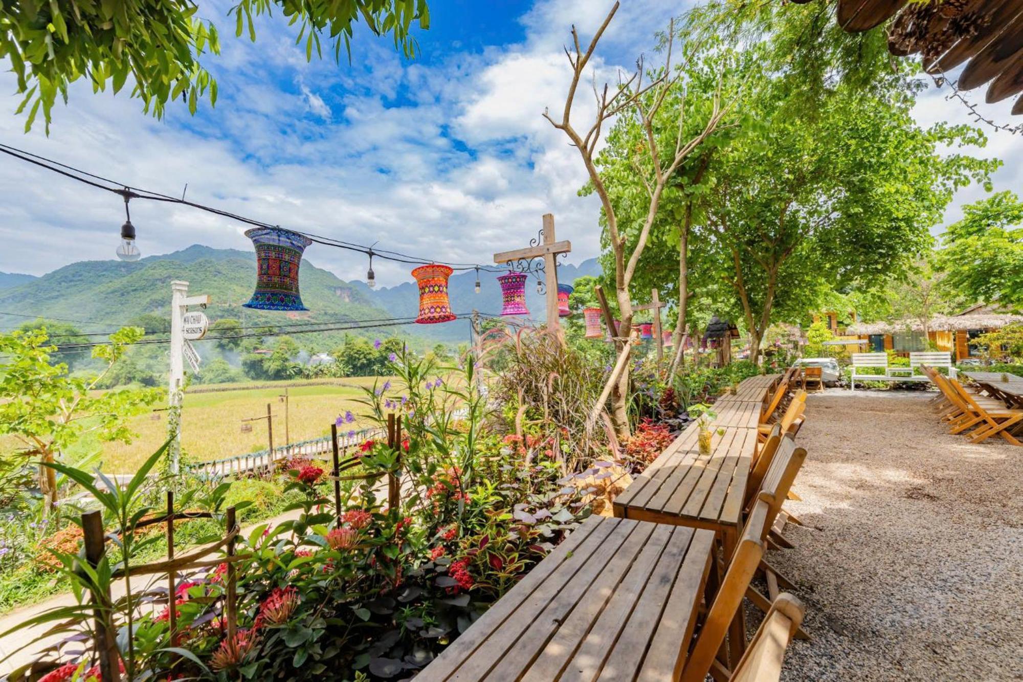 Mai Chau Moment Spa & Resort Eksteriør billede